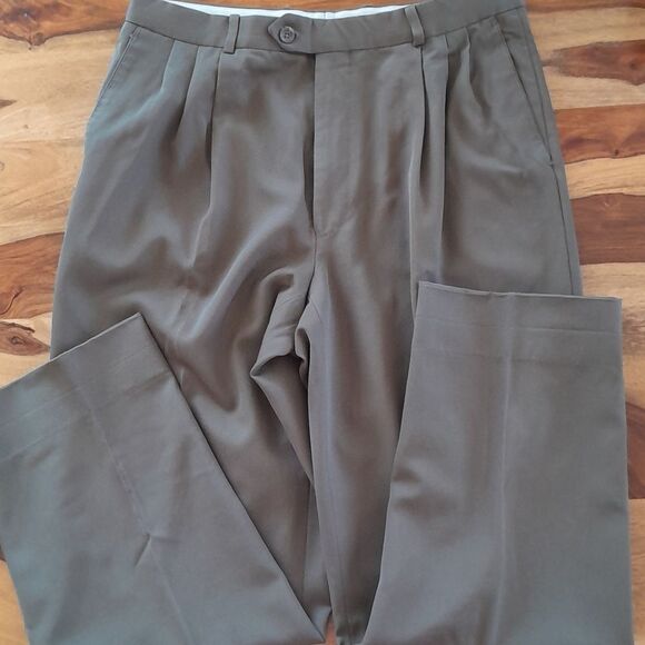 Pronto Uomo- Worsted Wool Trousers - Picture 16 of 16